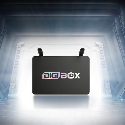 China Digibox Smart Bluetooth Sprachfernbedienung Digitaler Fernsehempfänger mit Mali G31 MP2 GPU zu verkaufen