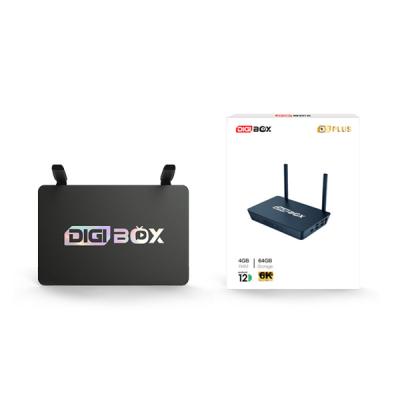 China Digibox D3 Plus 2.4G Wifi6 Android TV Box 4GB 64GB Unterstützung für 4K Dual Wifi zu verkaufen