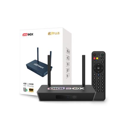 China Digibox Smart TV Box 4K 10/100M Mali G31 MP2 GPU e 2T2R RJ45 Rede à venda