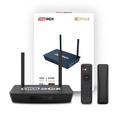 China Digibox 2.4G 5.8G Android TV 4K Streaming Gerät unterstützt WiFi 6 zu verkaufen