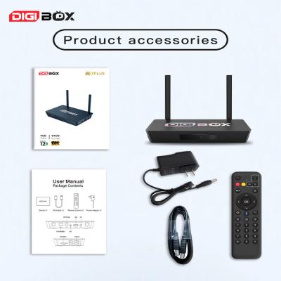 Chine Digibox 4GB 64GB TV Box 4K HDR Android TV Box Lecteur multimédia de diffusion à distance à vendre