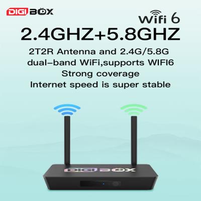 China Digibox Smart TVbox H.265 4K 60 Fps Digibox TV Box zu verkaufen