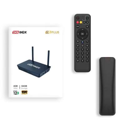 Κίνα Φωνητικό έλεγχο TV Box 4GB RAM τηλεχειριστήριο Digibox Smart προς πώληση