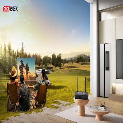 China Digibox 4K 60fps Android Bluetooth Streaming Apparaten Voor TV Te koop