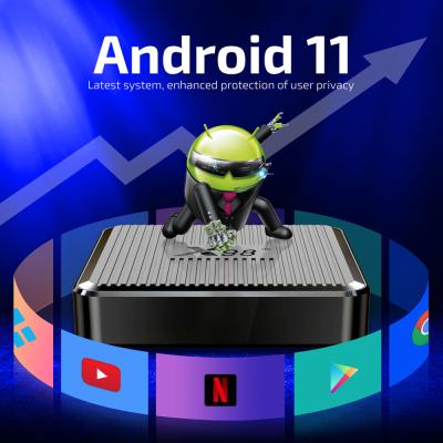 Κίνα X98 Android 11.0 Smart TV Box 2GB RAM 16GB ROM 2.4G/5G Δύο Wi-Fi HD 4K Set top Box προς πώληση