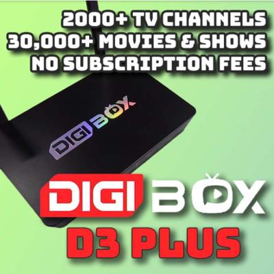 中国 リモコン付きテレビ用HDDigibox 販売のため