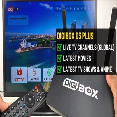 中国 1080p 解像度 ストリーミング デバイス Android 12 Digibox For Tv 販売のため