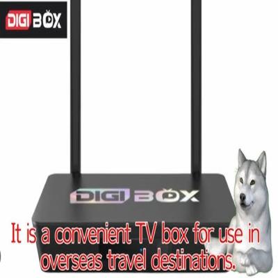 China Digibox 2,4 GHz 5,8 GHz Android TV-Streaming-Box Bluetooth 4 GB 64 GB Android TV-Box zu verkaufen