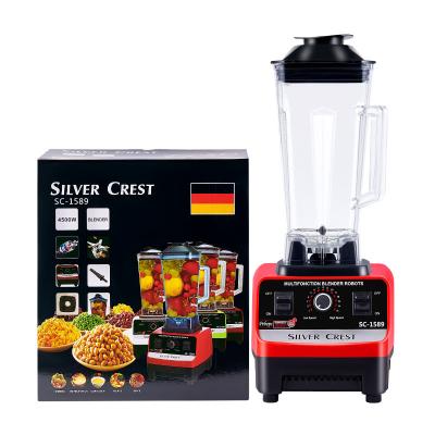 China Household 4500w SILVER CREST Blender Juicer High Speed ​​Blender with 7630 PC Motor and 100% Fresh Pot for sale