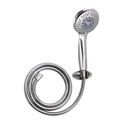 China New Modern Style Shower Enclosure Chrome Color Five-function Bathroom Shower Set Shower Head With Hose for sale