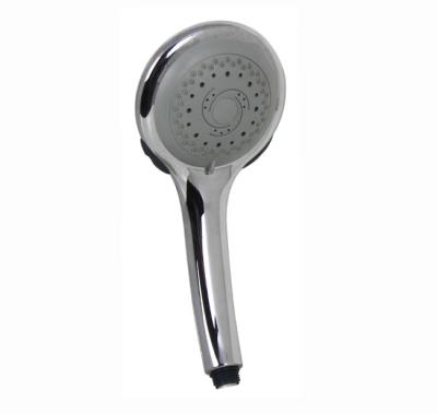 China Modern Traditional Round Five Function Water Handsaving ABS Bathroom Plastic Shower Head for sale