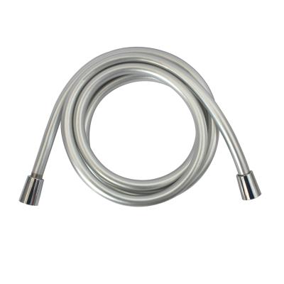 China Modern PVC Hose Silver Anti-Kink 1.5m Soft And Durable Shower Hose for sale