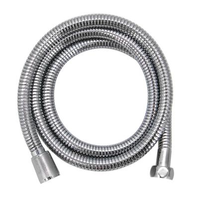 China Double Loop Stainless Steel Encryption Throat Bathroom Modern High Quality Electroplating Telescopic Shower Hose for sale