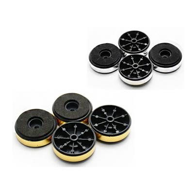 China Plastic + EVA Sponge 03 Machine Feet 40*13 Feet Pad For Loud Speaker DVD / Amplifier Speaker Parts for sale