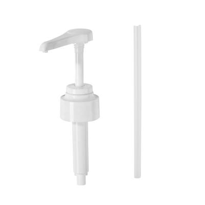 China Child Safe 38/410 Gallon Large 30ml Dosage Lotion Pump Dispenser For Syrup Pump 15cc 20cc 30cc Ketchup for sale