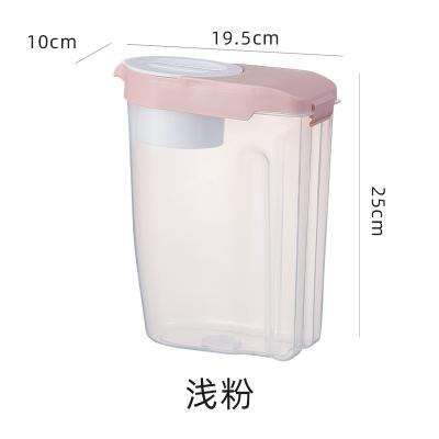 China Bpa Food Freshness Preservation Cereal Stocked Self Storage Container, Plastic Storage Container, Plastic Food Container for sale