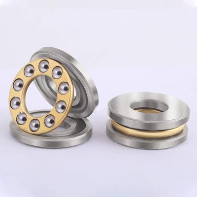 China Automotive 8x19x7mm brass cage, high speed and chrome steel small thrust ball bearings. for sale