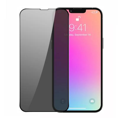 China 2021 3D 9H Cell Phone Privacy Tempered Glass Screen Protector Cover Film Anti Spy Glare For Iphone X XR XS max 11 12 13 pro for sale