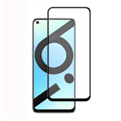 China Mobile Phone 2.5D Full Glue Tempered Glass Protective Glass For Oppo Reno5 5G Silk Screen Protector for sale