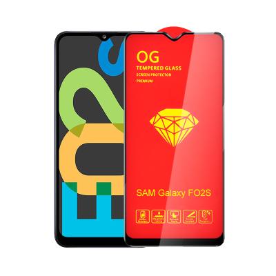 China High Quality Mobile Phone Full Coverage Tempered Glass Screen Protector For F02S F12 for sale