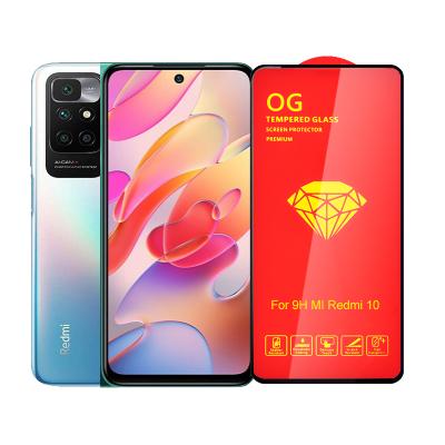 China High Quality Mobile Phone Full Coverage Tempered Glass Screen Protector For Redmi NOTE10 pro MI CC9/CC9 MI 9T pro for sale