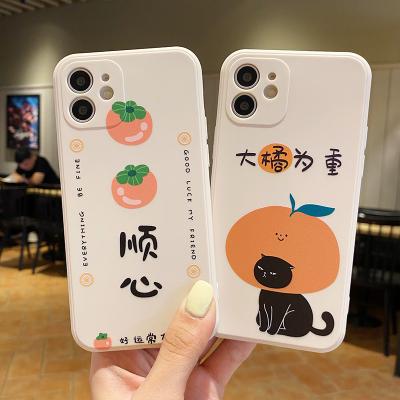 China OEM 3D shockproof luxury cute fruit cartoon soft silicone phone case for iphone X XR XS 11 pro 6S max 7 8 plus stand cover coque for sale