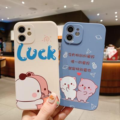 China Shockproof Silicone Cell Phone Cover For iPhone Silicone Case For iPhone Cover Silicon Phone Case For iPhone Case With OEM Logo for sale