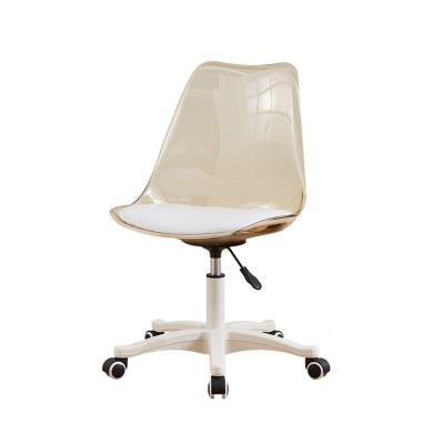 China Factory Direct Selling Computer Chair Modern Fabric Swivel Chair Office Plastic Backrest Student Chair for sale