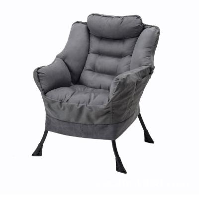 China Adjustable home lazy sofa lounge chair leisure comfort comfort chair (height) with footstool for sale