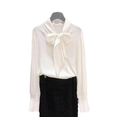 China Anti-Static Anti-Static Ladies Blouses Ladies Tops Blouse Shirt For Women Blouse for sale