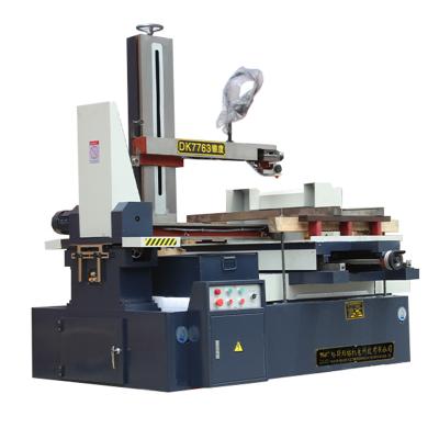 China Machinery Repair Shops DK7763 CNC Wire Cut Edm Machine Full Action Wire Cutting Machine For Metal Filter Edm Wirecut Wirecut Machine for sale