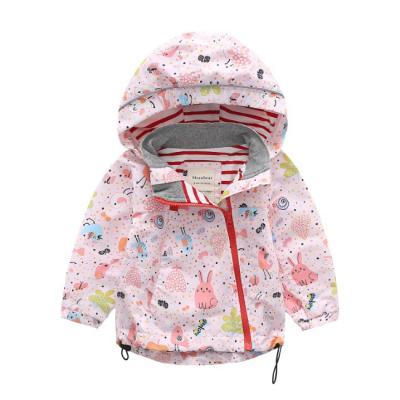 China PHB 41152 Full Cartoon Unicorn Pints ​​Kids Rain Coat Kids Breathable for sale