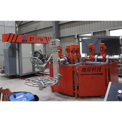 China Manufacturing Plant Large Fully Automatic Water Tank Forming Shuttle Type Rotational Molding Machine for sale