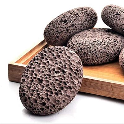 China Remove Dead Skin Ready To Ship 100% Brown Foot Pumice Stone For Building Materials Natural Remover For Feet Skin Hard Callus To Remove for sale