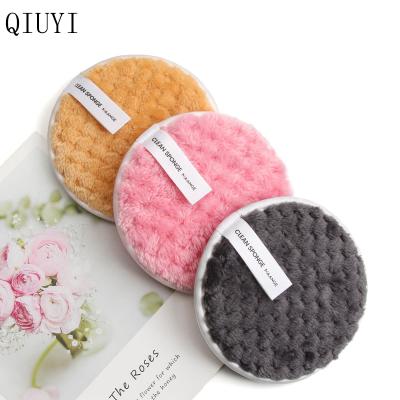 China KAPOR FIBER Makeup Pads Facial Washable Reusable Organic Cotton Solvent Zero Waste Soft Cleansing Pads for sale