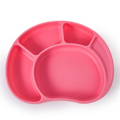 China Modern BPA Free Kids Silicone Suction Dish Baby Dining Table Mat Placemat For Kids for sale