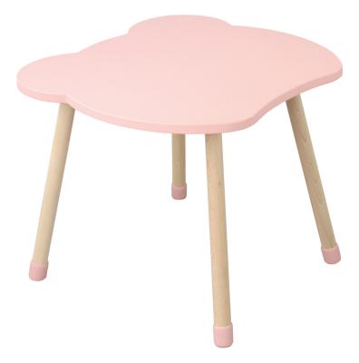 China Modern Hot Sale China Direct Sale Bear Shape Kids Table Wood Craft For Bedroom Home Furniture for sale