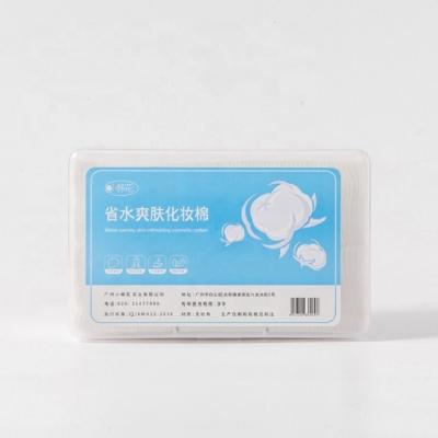 China Soft Comfortable Disposable Cotton Pad Square Lightly 1080 Pieces Skin Care Cotton Toner Pad for sale