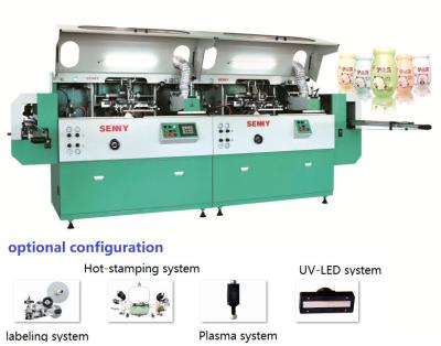 China máquina de impressão automática 250x200mm da tela do cilindro da multi cor 5000pcs/Hr à venda