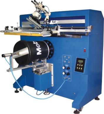 Chine machine d'impression semi automatique d'écran de 220V 50Hz pour les seaux cylindrique à vendre