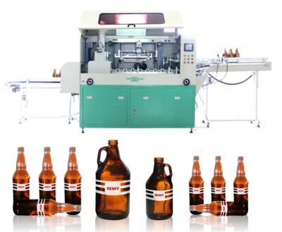 중국 CE 2400pcs/Hr Fully Automatic Screen Printing Machine For Glass Bottle 판매용