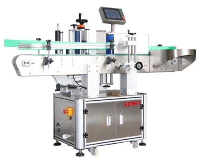 China 1.2kw Round Bottle Sticker Labeling Machine , 40pcs/Min Auto Labeller Machines for sale