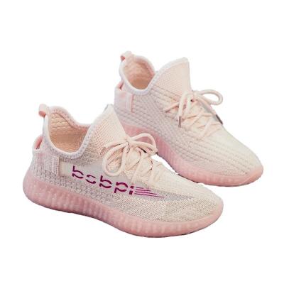 China Cheap jelly tpr fashion high quality lightweight unique nice women shoes anti slip customizing to fly knitting breathable sneakers sport shoes for sale