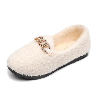 China WARM SLIPPERS in bedroom winter down cheap wholesale retailer embroidery warm everyday life shiny women fashion cheap slippery for sale