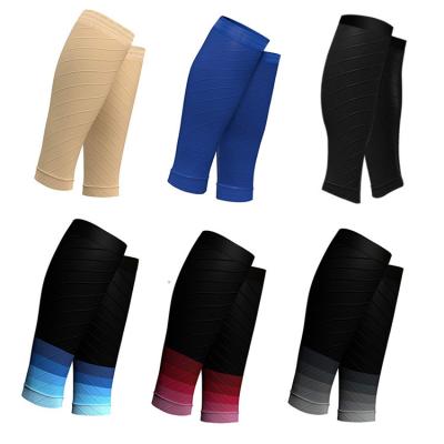 China Multicolor Calf Cover Compression Sports Compression Sock Marathon Running Gaiters Anti-Skid Compression Gaiters for sale