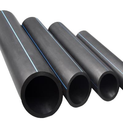 China dn32-dn160 lightweight black pe pipe water pipe suitable names and parts drip irrigation plastic hdpe pipe price list aquaculture for sale