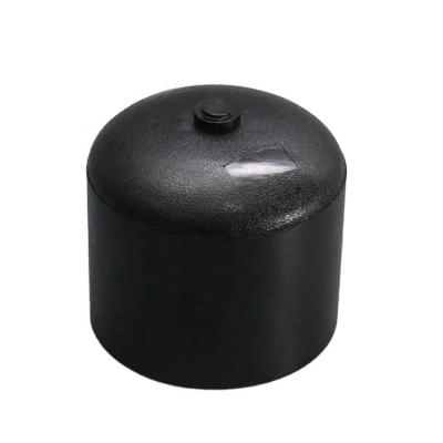 China Eco-friendly first rate all types of pe hdpe plastic gas pipe fittings competitive end cap for sale