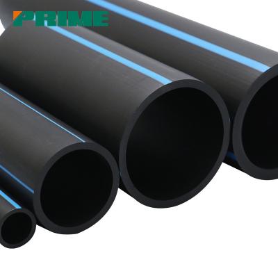 China HDPE Lightweight Full Pipe Form HDPE Water Supply Pipe Polyethylene Pipe Standard Length PE100 Price for sale