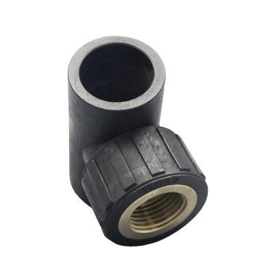 China eco-friendly china pe fittings female thread tee plumbing materials pe water pipe male thread tee connector for sale