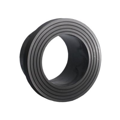 China Light Weight Hot Selling Flange Ends HDPE Pipe Fittings FL75 90 110 160 Black HDPE pe100 Pipe Fitting Flanges for sale